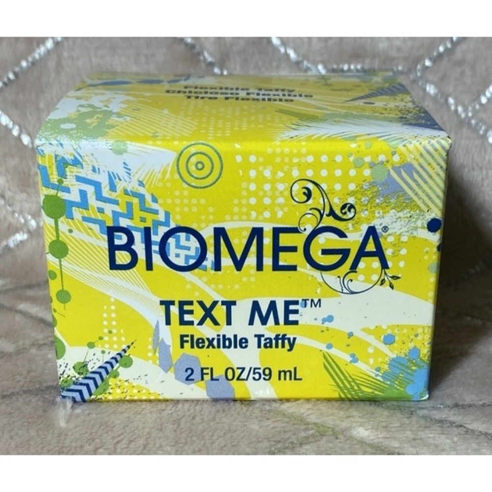 (2) Biomega: Text Me-Flexible Taffy  2 oz  (Aquage) Discontinued Stying Product